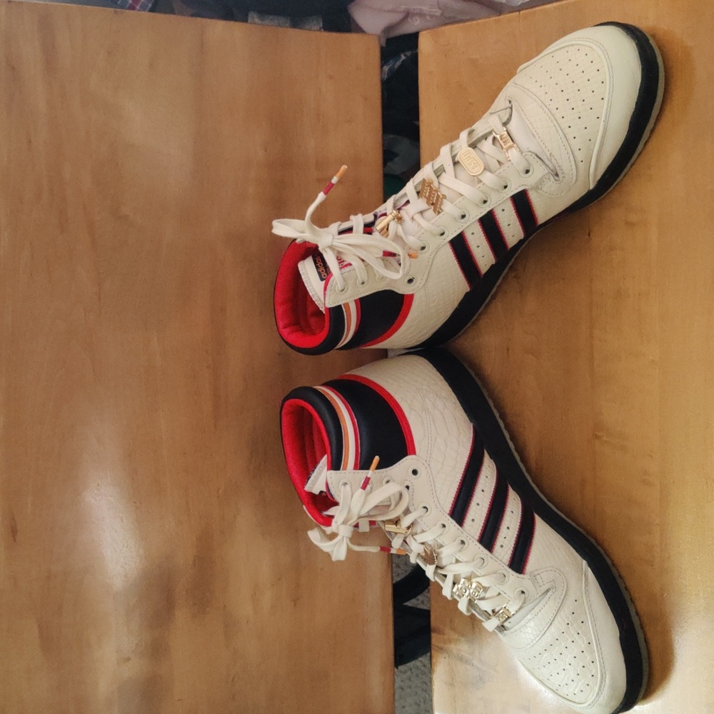 Limited Edition ESPN x Adidas Top Ten High Sports Center Colab Shoes Size 13 - Picture 3 of 15